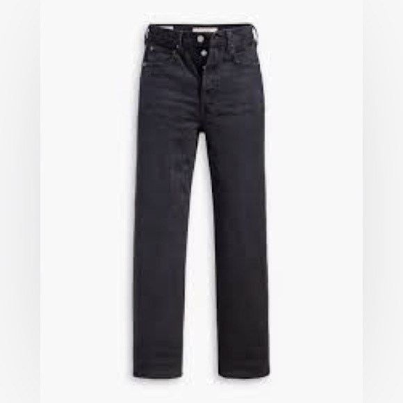 Levi's Denim - LEVI’S ribcage straight ankle button fly size 27